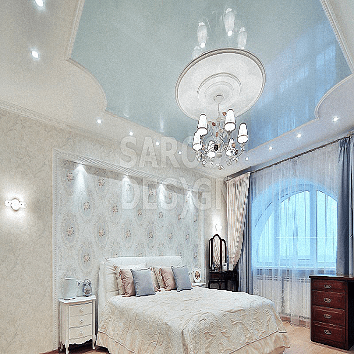 Купить глянцевые натяжные потолки Saros Design в Кингисеппе.
