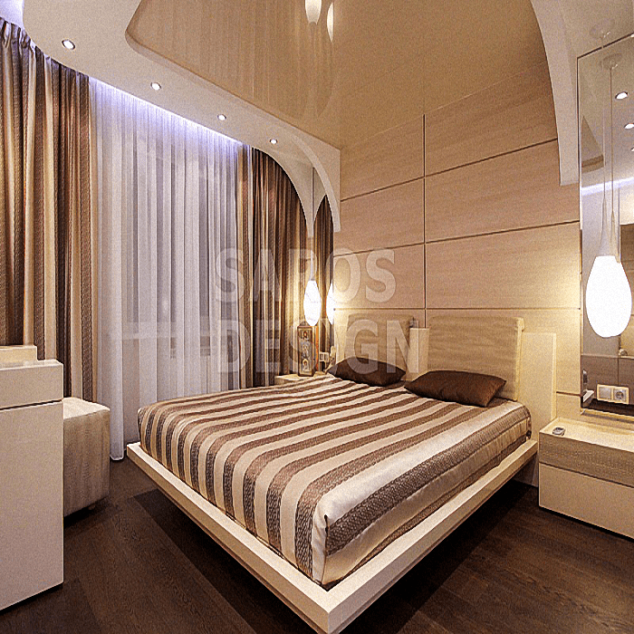 Купить глянцевые натяжные потолки Saros Design в Кингисеппе.