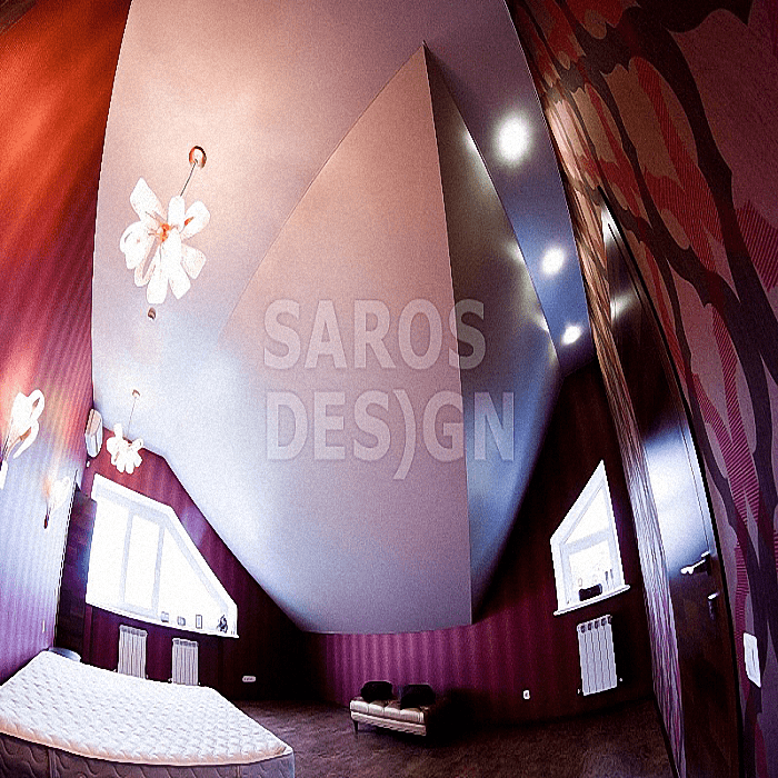 Купить матовые натяжные потолки Saros Design в Кингисеппе.
