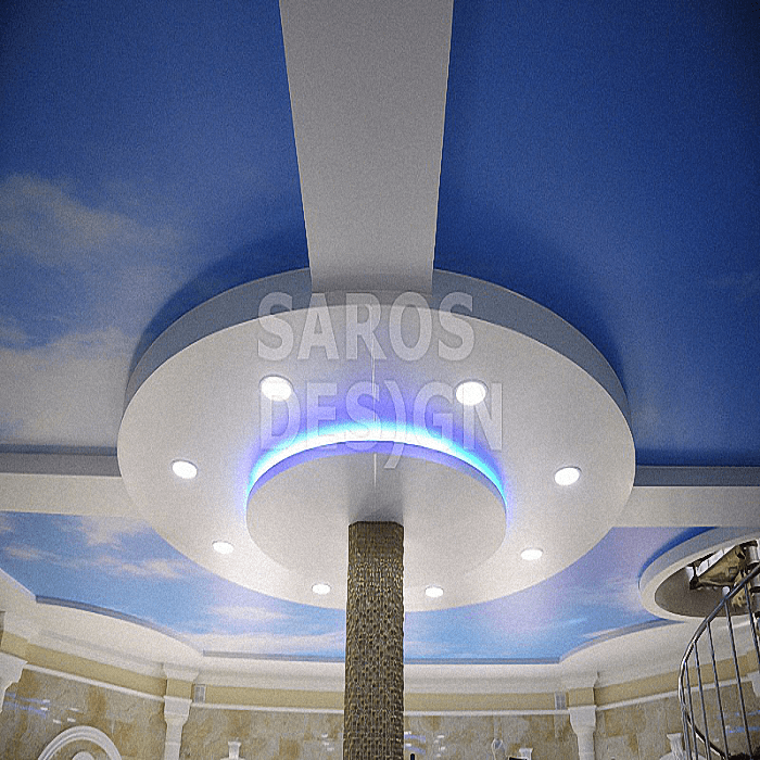 Купить сатиновые натяжные потолки Saros Design в Кингисеппе.