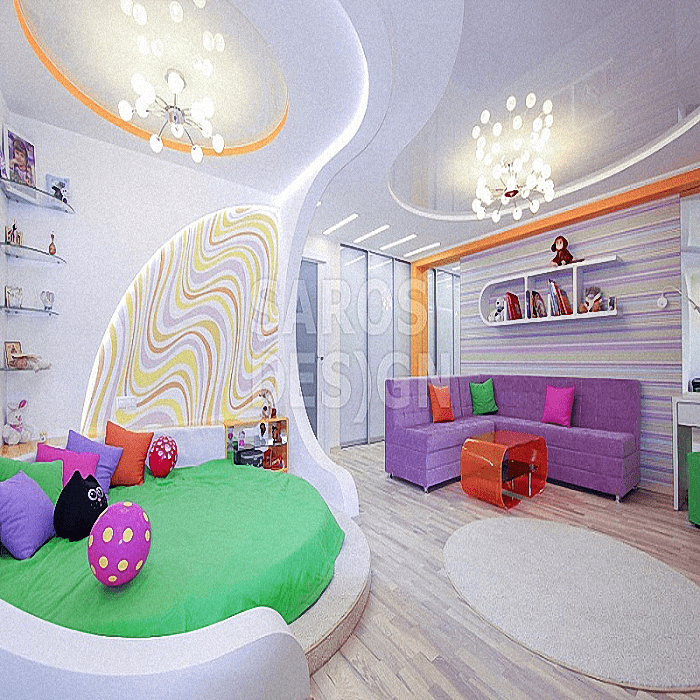 Купить светодиодные натяжные потолки Saros Design в Кингисеппе.