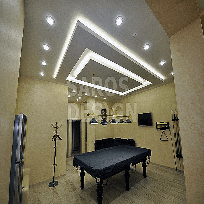 Купить светодиодные натяжные потолки Saros Design в Кингисеппе.