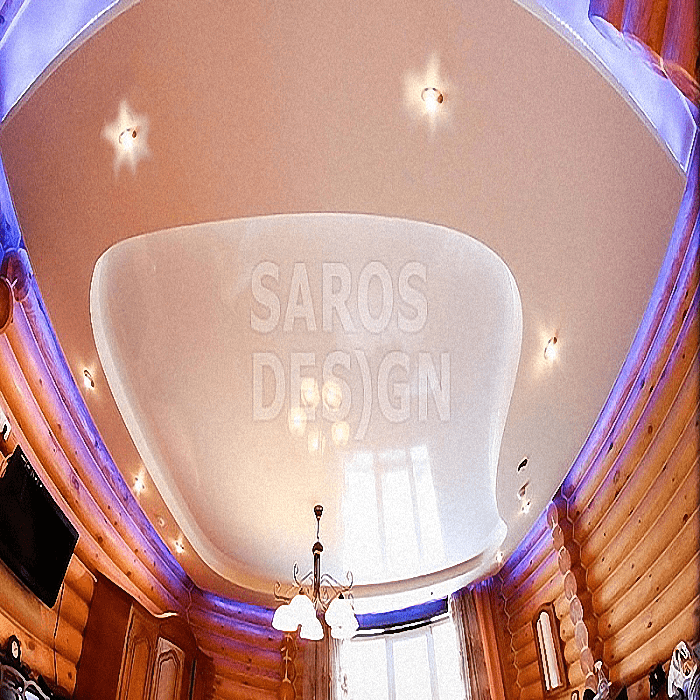 Купить светодиодные натяжные потолки Saros Design в Кингисеппе.