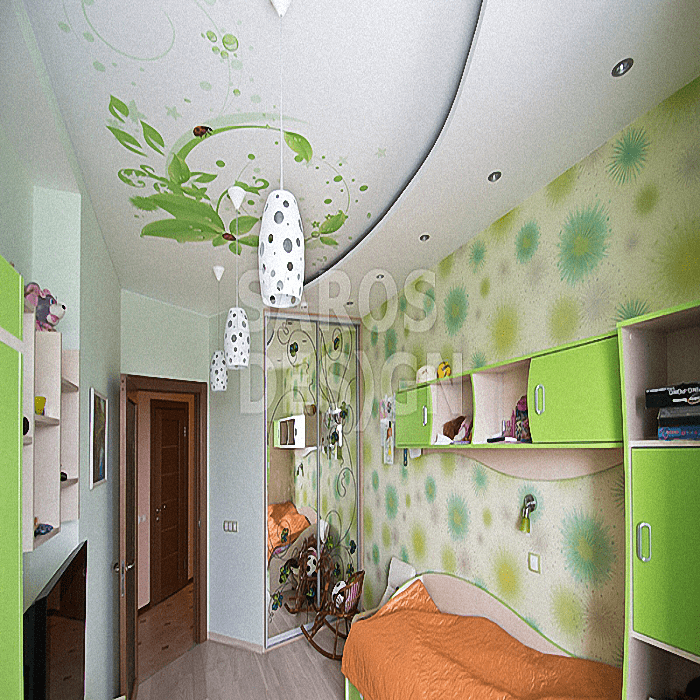 Купить натяжные арт потолки с фотопечатью Saros Design в Кингисеппе.