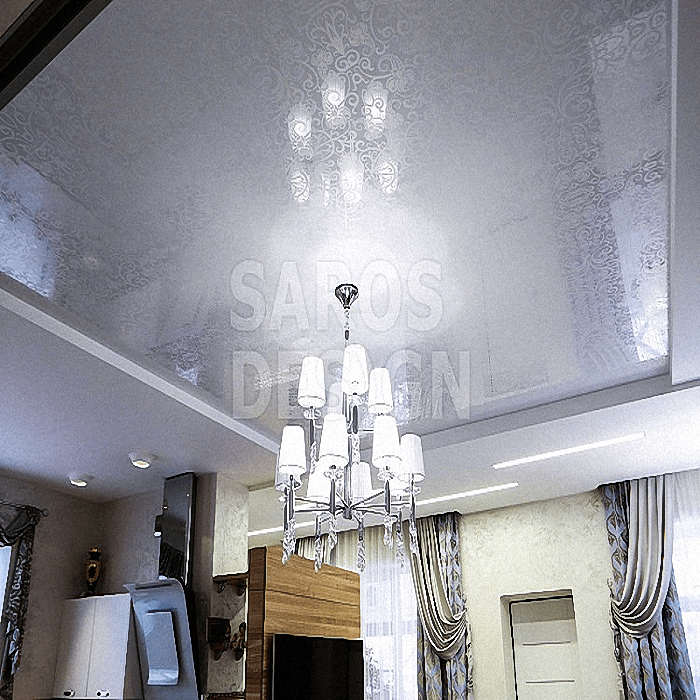 Купить натяжные арт потолки с фотопечатью Saros Design в Кингисеппе.