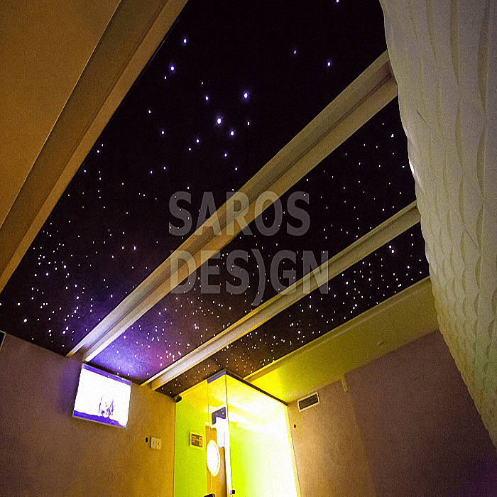 Купить звёздные натяжные потолки Saros Design в Кингисеппе.