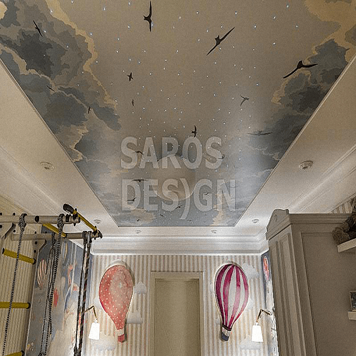 Купить звёздные натяжные потолки Saros Design в Кингисеппе.