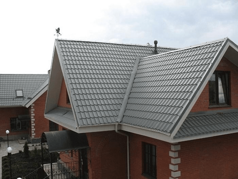 Купить в г. Кингисеппе, с доставкой металлочерепицу GrandLine Modern