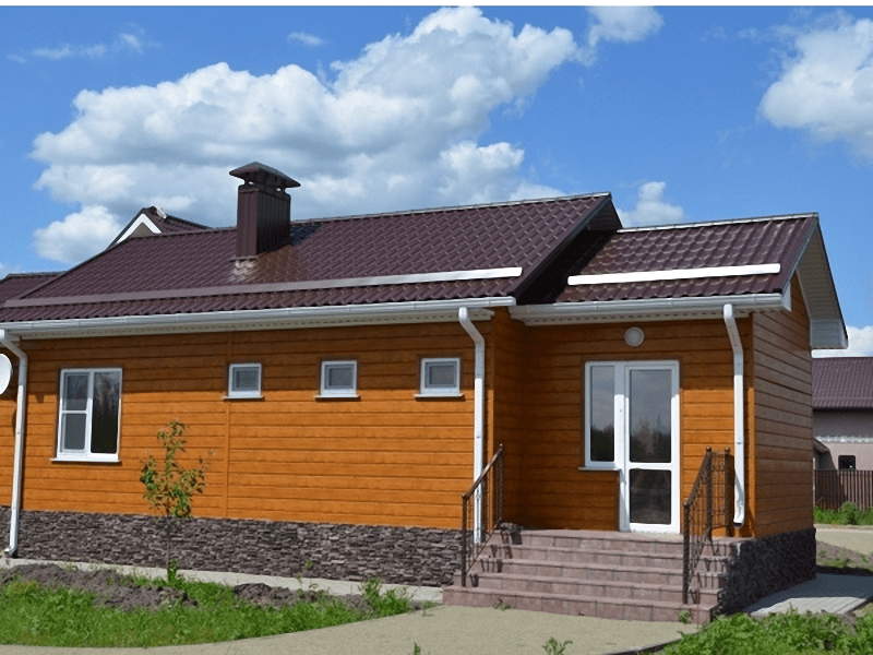 Купить в г. Кингисеппе, с доставкой сайдинг Grandline ЭкоБрус